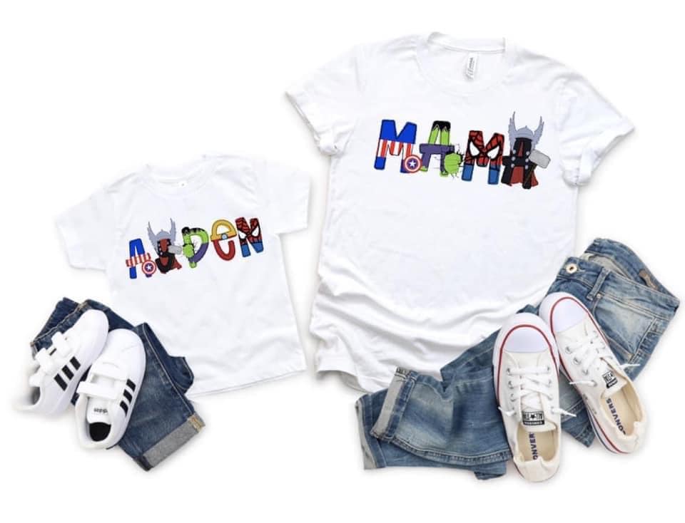 superhero tshirt