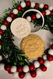 How cool are these PERSONALIZED  Cookie cutters with stamp!!!
