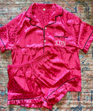 Embroidered pajamas