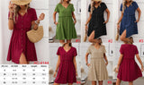 Morgan button dress