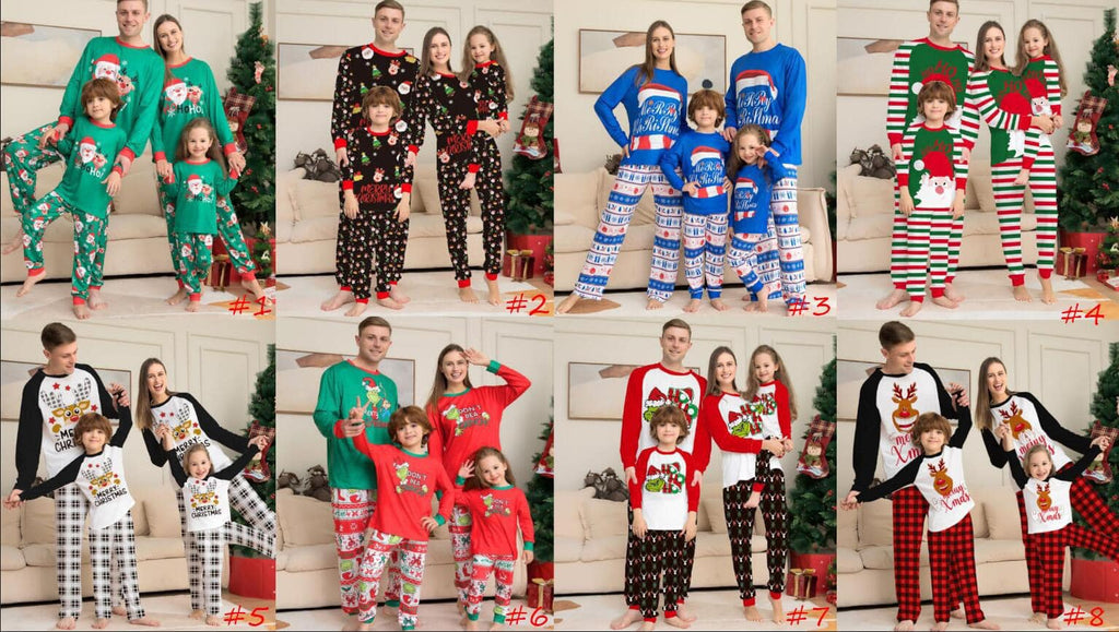 Family Christmas pajamas 2022