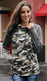Elsa pattern double hooded pullover