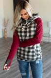 Elsa pattern double hooded pullover